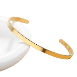 Gold Lavoro Cuff Bracelet