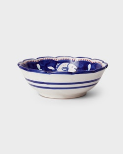 Bowl 27 cm with scallop edge - Ocean Blue