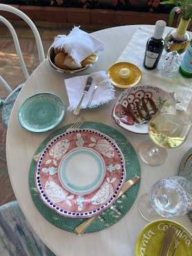 Dining Plate - Sunset Pink