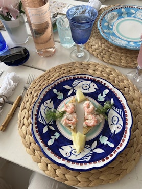 Dining Plate - Ocean Blue