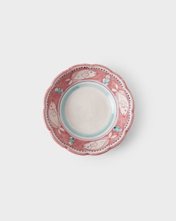 Bowl 30 cm with scallop edge - Sunset Pink