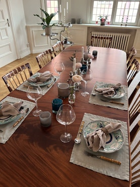 Dining Plate - Aqua Celeste