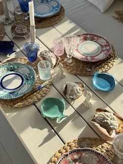 Fish plate - Turquoise