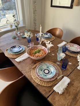 Small Plate - Aqua Celeste