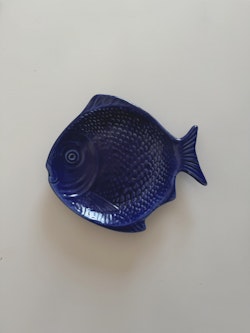 Fish plate - Ocean Blue
