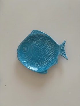 Fish plate - Turquoise