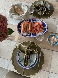 Small Plate - Aqua Celeste