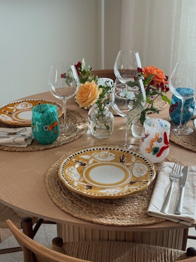 Dining Plate - Golden