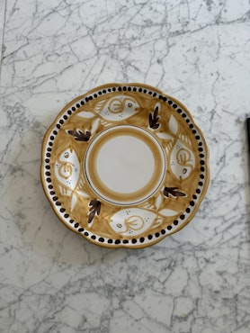 Dining Plate - Golden