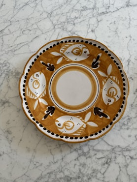 Dining Plate - Amber