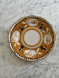 Dining Plate - Amber
