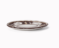 Serving Plate Large - Choco Brown