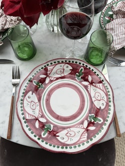Dining Plate - Red