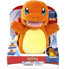 FLAME ACTION CHARMANDER M/LYD (25CM)