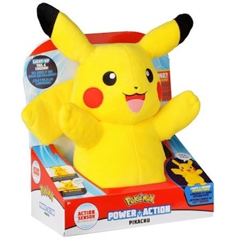 POWER ACTION PIKACHU M/LYD (25CM)