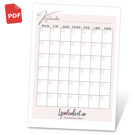 Kalender - PDF