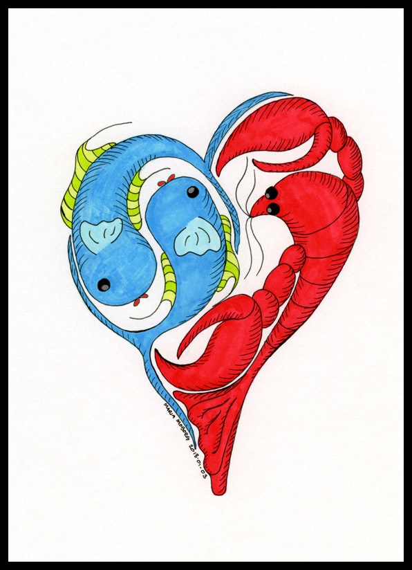 Skiss inför unik Tatueringsillustration