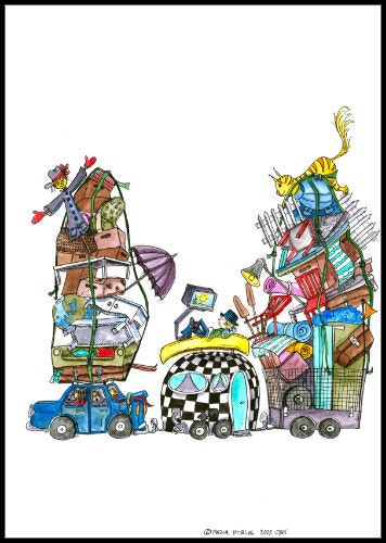 Flytt/Resan (print)
