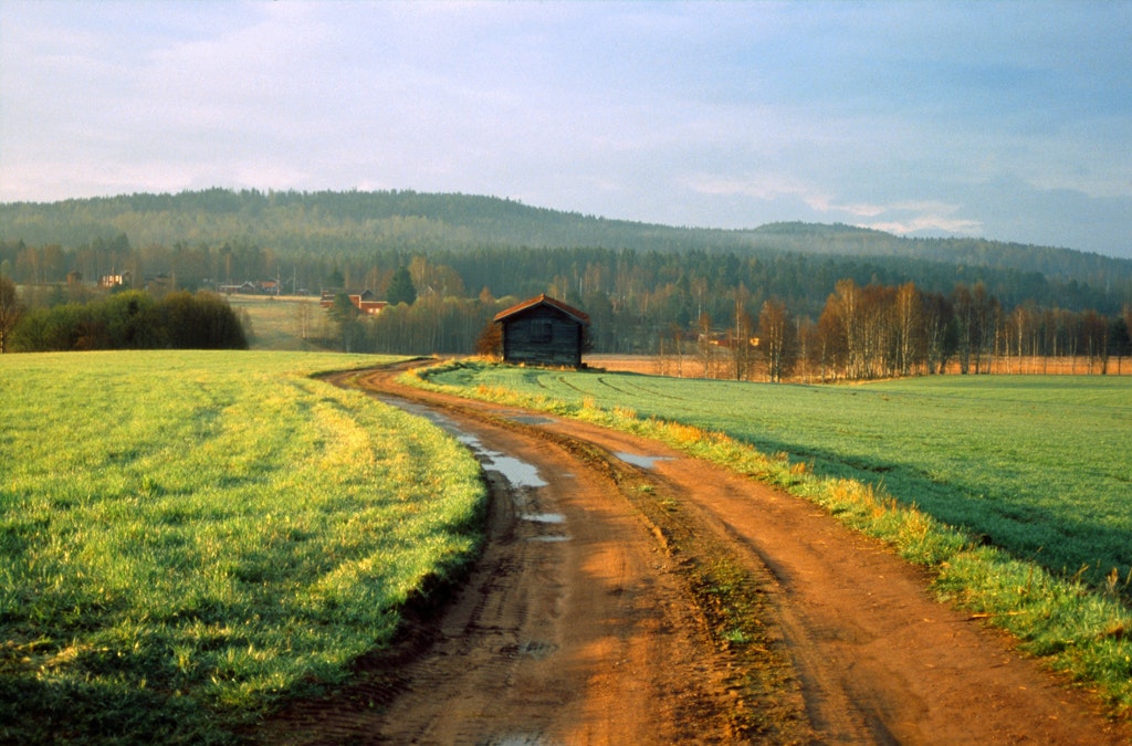 Lada vid väg, Leksand, Dalarna