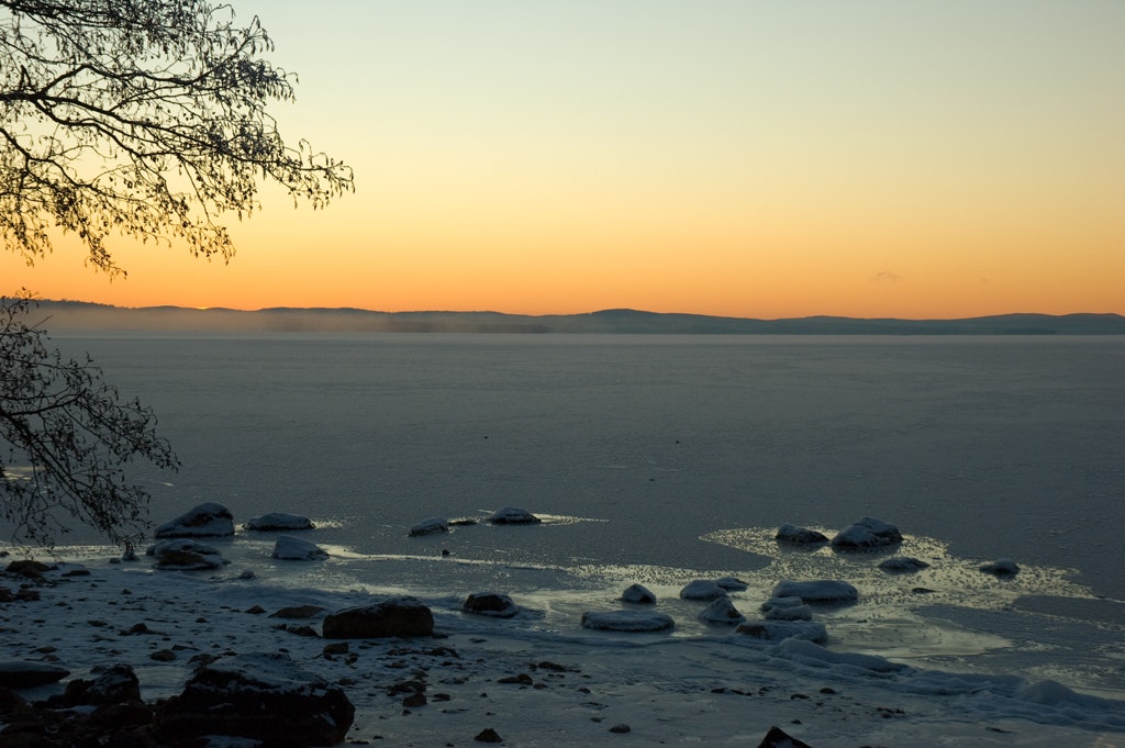 Vinter i Rättvik, Dalarna