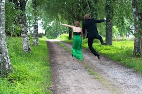 Studentfotografering Utomhus/hemmet