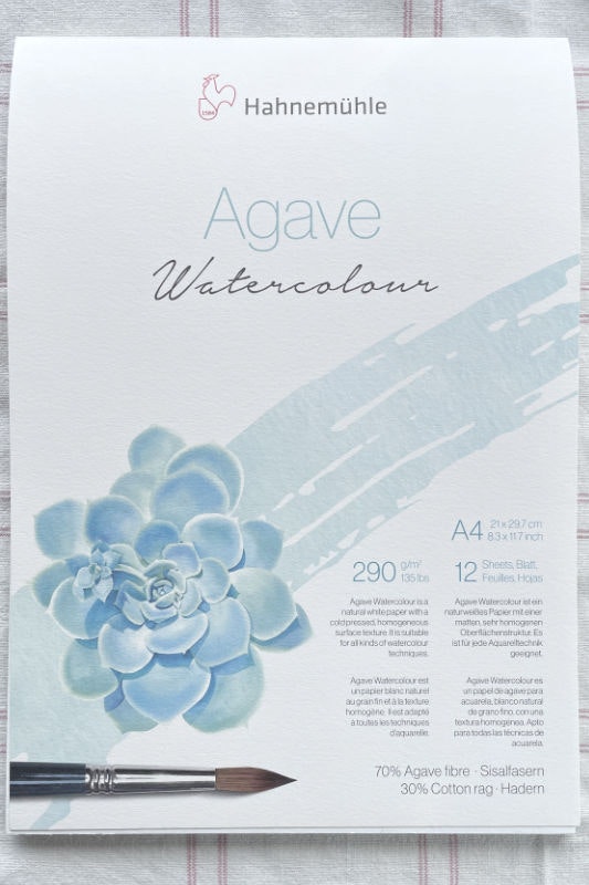 Akvarellpapper Agave
