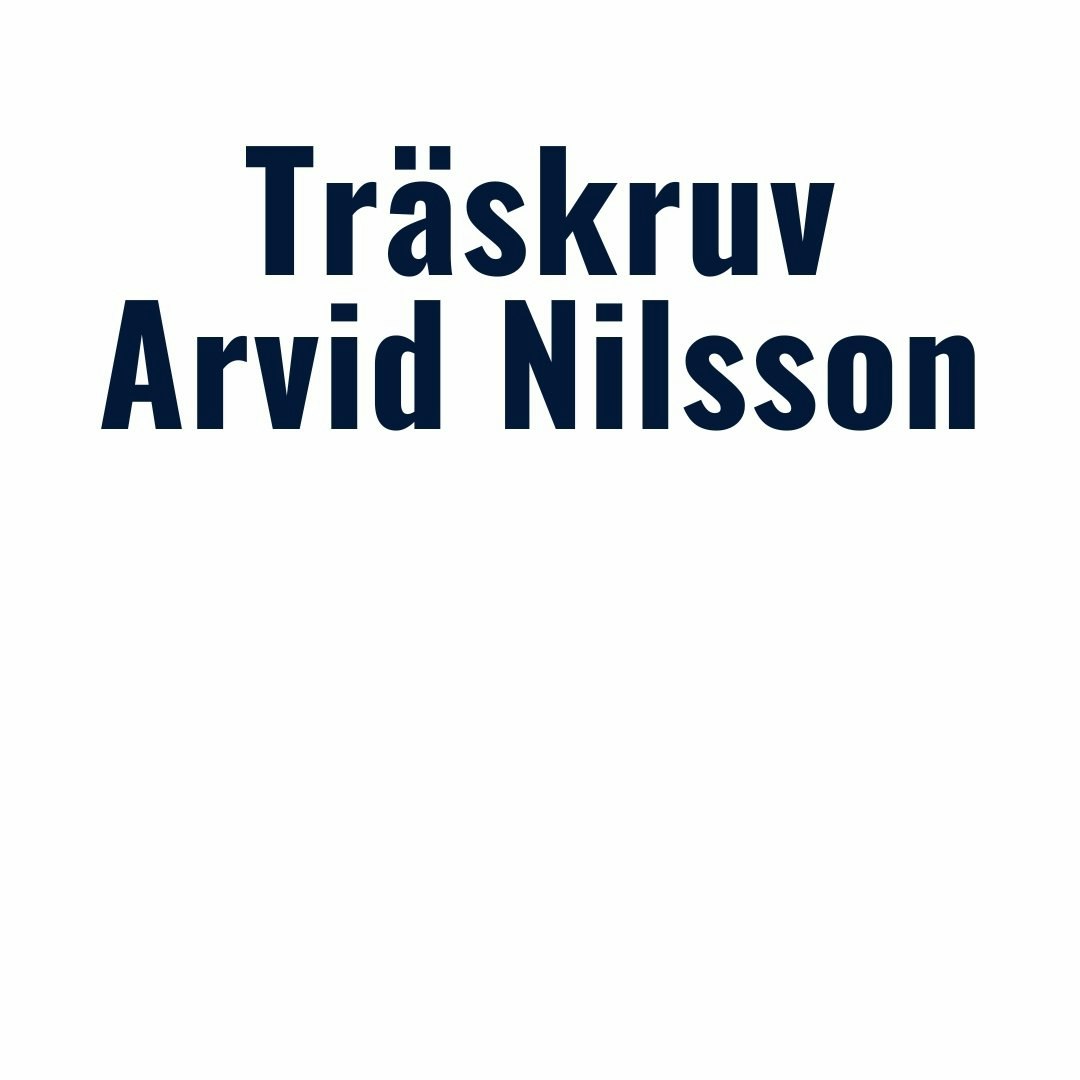 Träskruv Arvid Nilsson inomhus - Skruvbutik.se