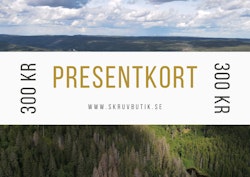 Presentkort olika värde (digitalt kod)