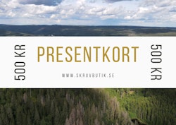 Presentkort olika värde (digitalt kod)