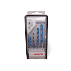 BORRSATS MULTI 4-8MM 4ST ROBUST BOSCH