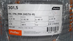 FLEXRÖR FK (H07V-R) 3G1,5 Ø16MM, 100M, RING