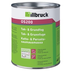 Tak & Grundfog  OS200 svart illbruck