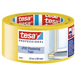 Byggtejp sPVC 66001 50mm x 33m Tesa