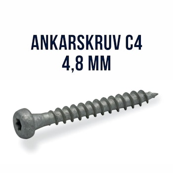 Ankarskruv CCS 4,8X40 C4 FAST