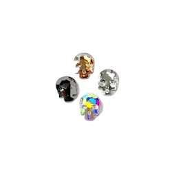 3D Skull Multicolor