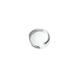 Nail Piercing Ring Silver