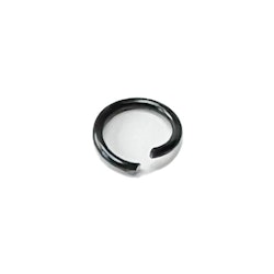 Nail Piercing Ring Black
