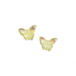 3d Butterfly Aurora Yellow