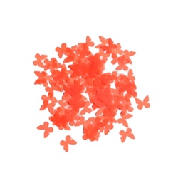 Butterflies Neon Coral
