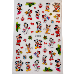 Sticker Christmas Mickey Mouse