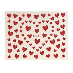 Sticker Heart Red