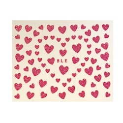 Sticker Heart Pink