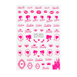 Sticker Barbie