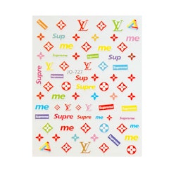 Sticker Louis Vuitton/Supreme