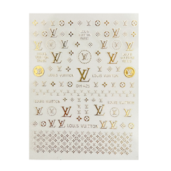 Sticker Louis Vuitton Gold
