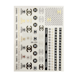 Sticker Chanel Black/Gold