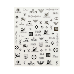 Sticker Logo Mix Black