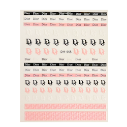 Sticker Dior Pink