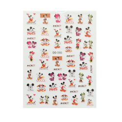 Sticker Mickey Mouse Logo Mix