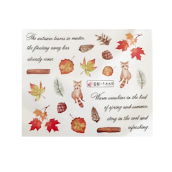 Watersticker Autumn